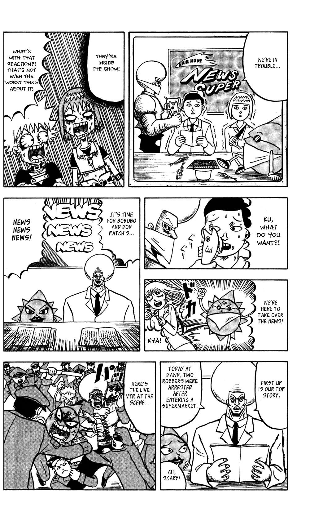 Bobobo-bo Bo-bobo Chapter 60 page 6 - Chapter 60: The Secret of the Z-Block Base
