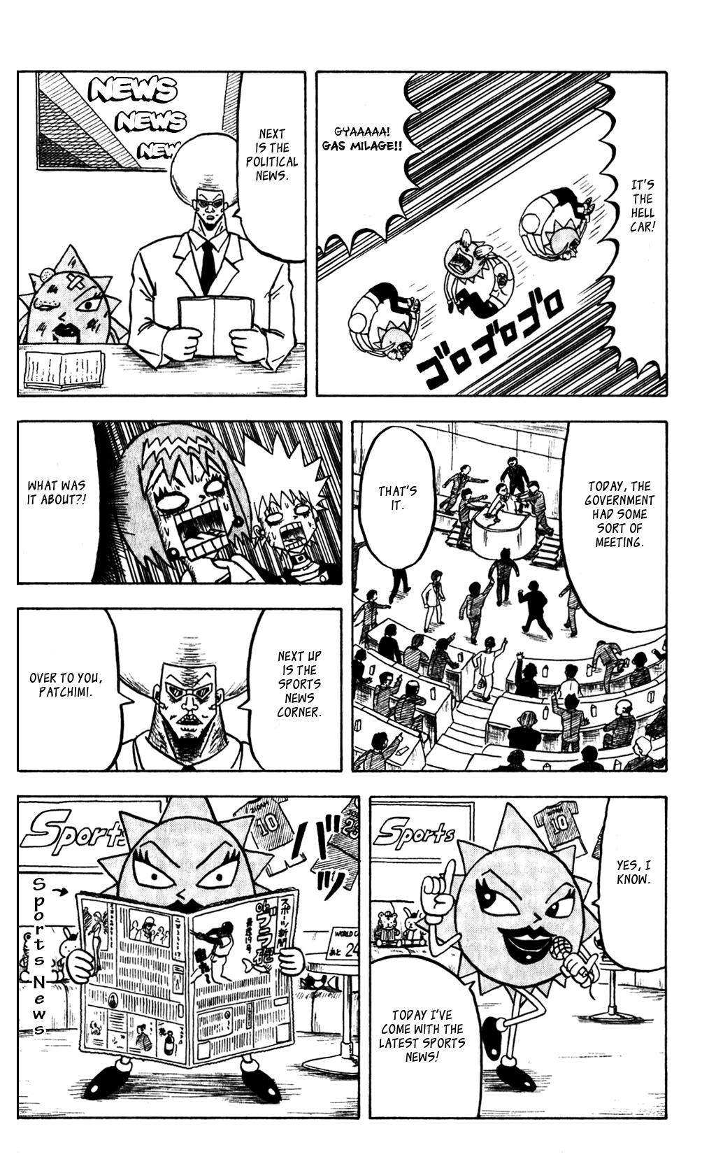 Bobobo-bo Bo-bobo Chapter 60 page 8 - Chapter 60: The Secret of the Z-Block Base