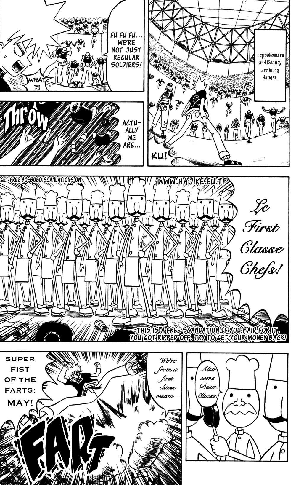 Bobobo-bo Bo-bobo Chapter 61 page 3 - Chapter 61: Excellence