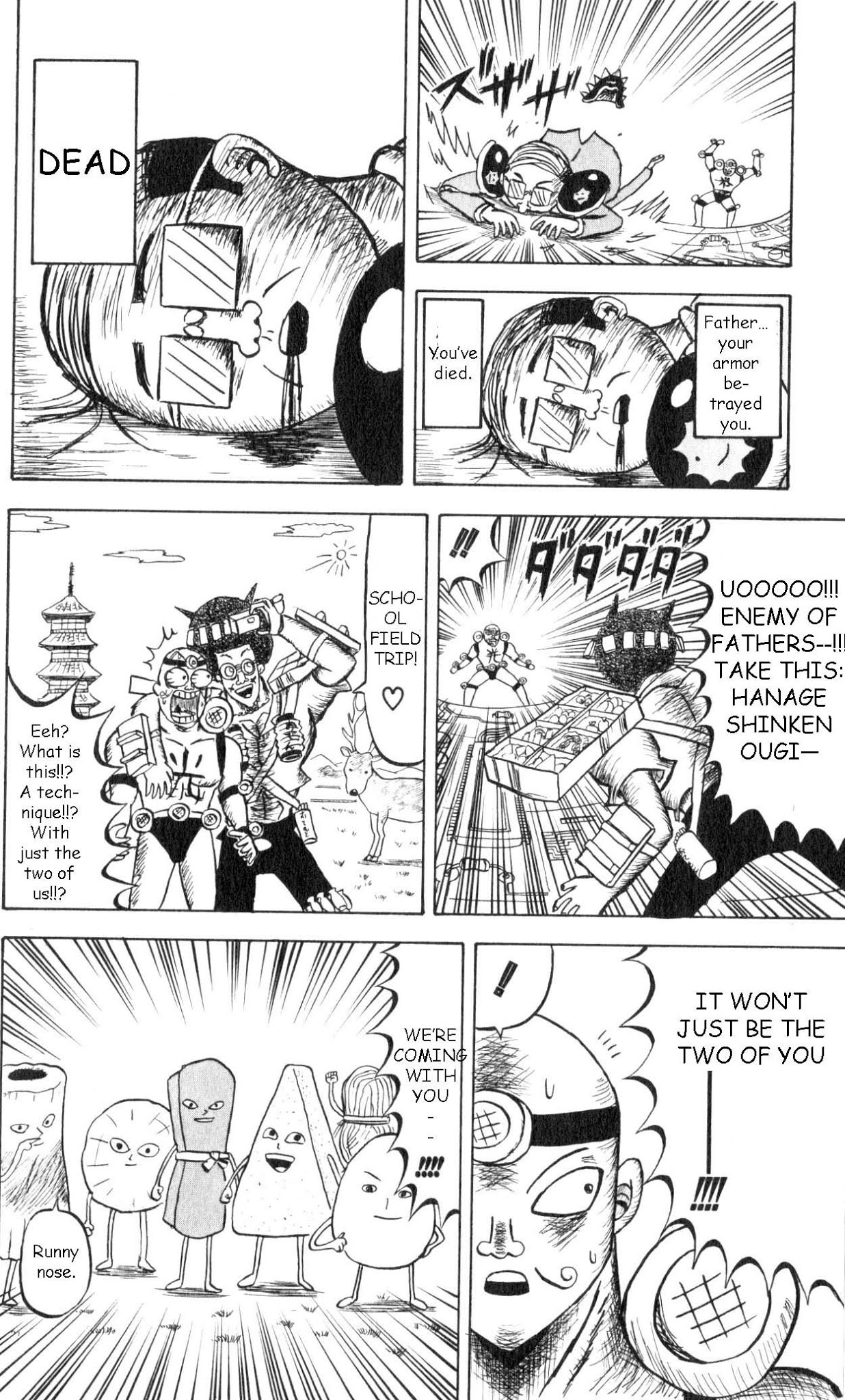 Bobobo-bo Bo-bobo Chapter 62 page 6 - Chapter 62: Plan to Become a Dragon