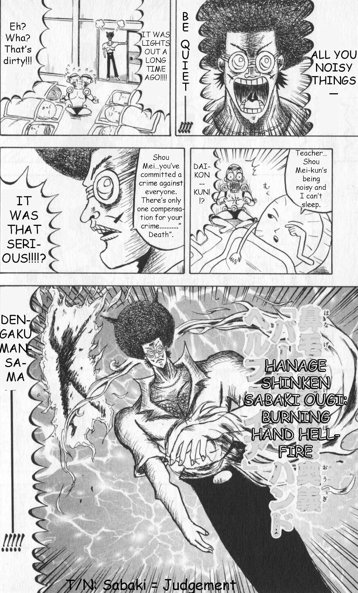 Bobobo-bo Bo-bobo Chapter 62 page 8 - Chapter 62: Plan to Become a Dragon