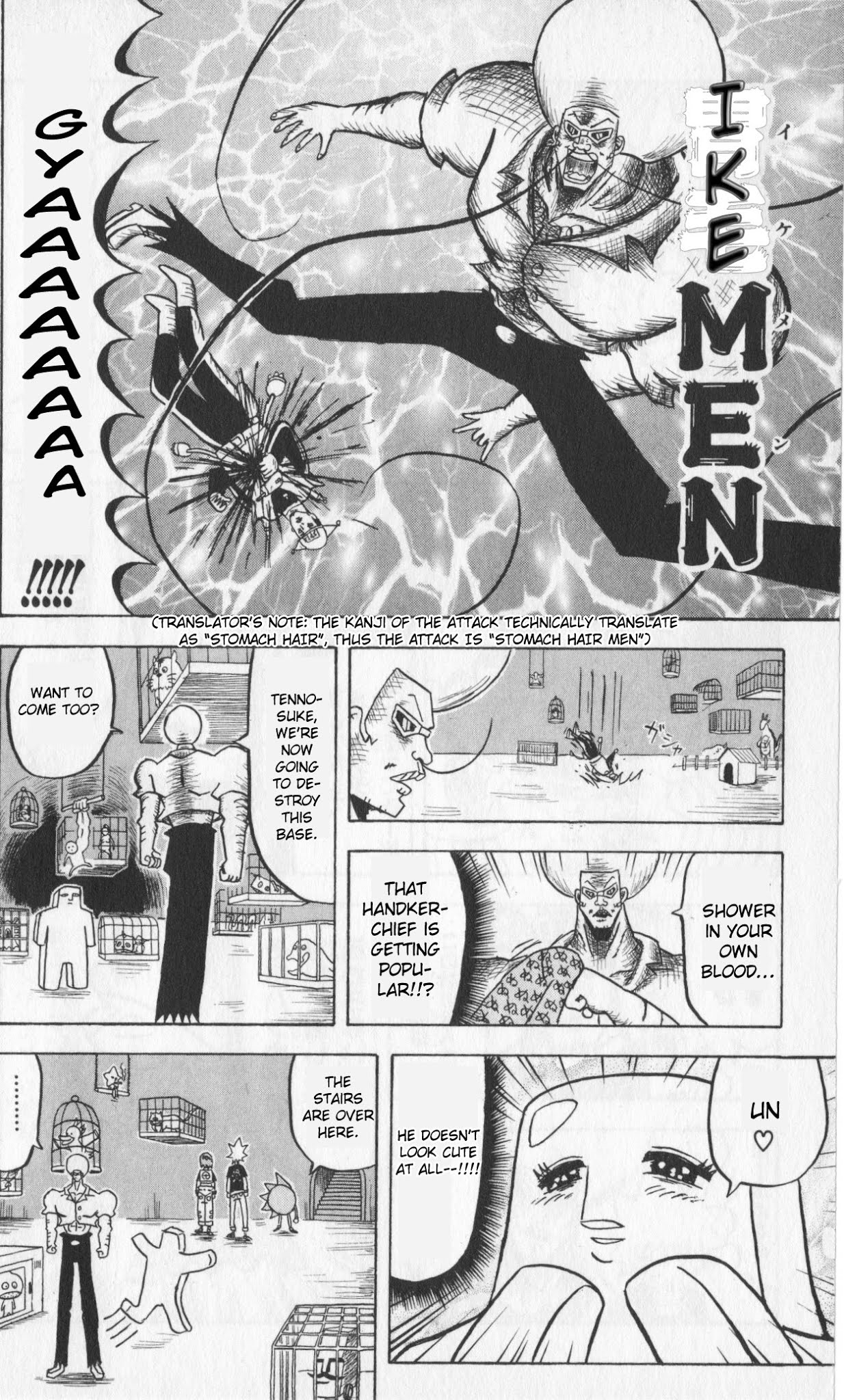 Bobobo-bo Bo-bobo Chapter 69 page 14 - Chapter 69: Tea-Ceremony Panic!!
