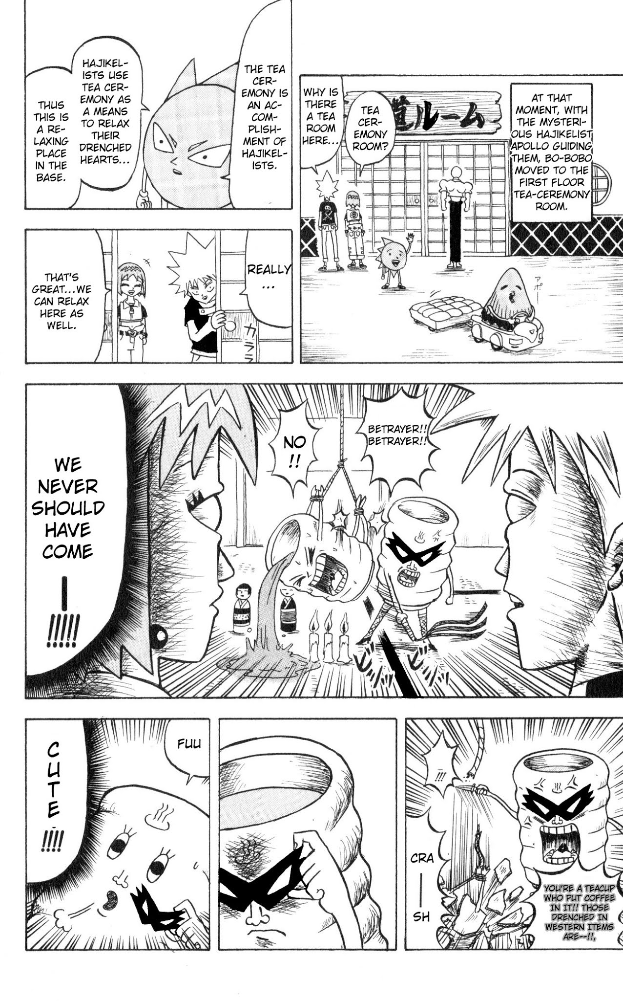 Bobobo-bo Bo-bobo Chapter 69 page 2 - Chapter 69: Tea-Ceremony Panic!!
