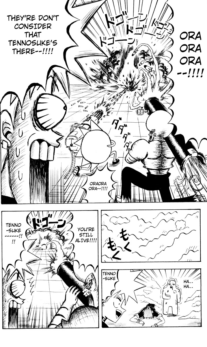 Bobobo-bo Bo-bobo Chapter 72 page 8 - Chapter 72: Let's Go, 3-Idiot Trio