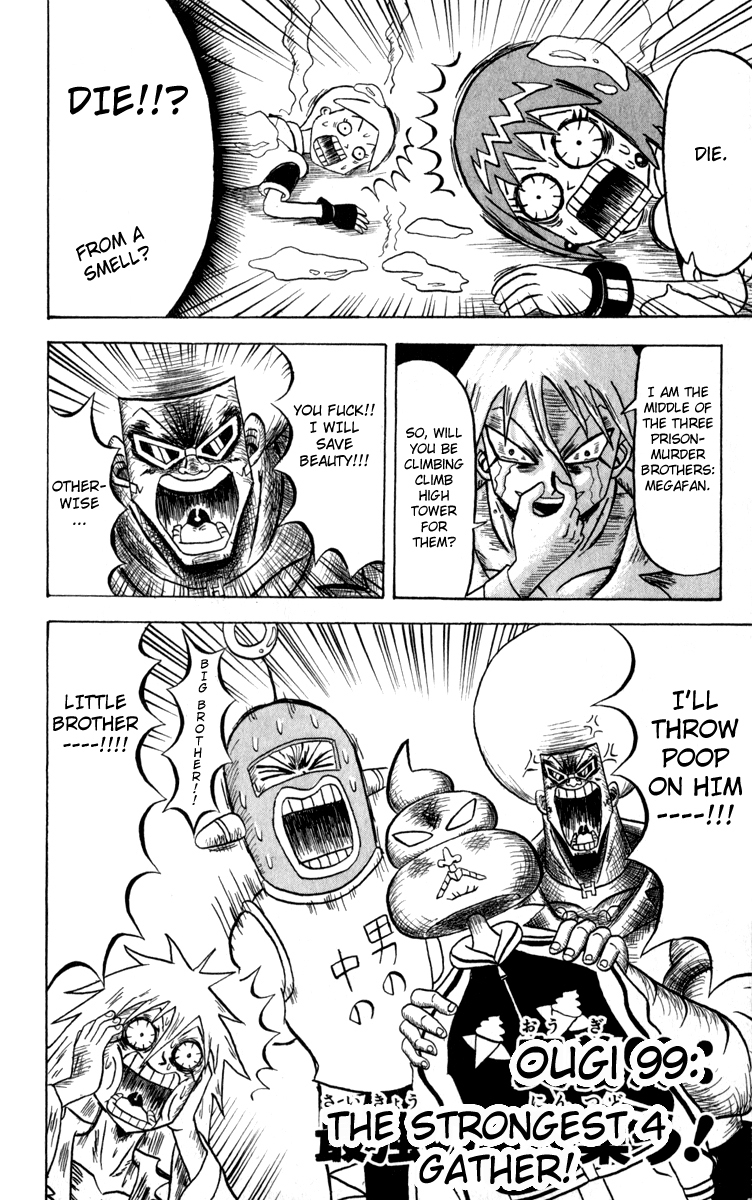 Bobobo-bo Bo-bobo Chapter 99 page 7 - Chapter 99: The Strongest Four Gather!