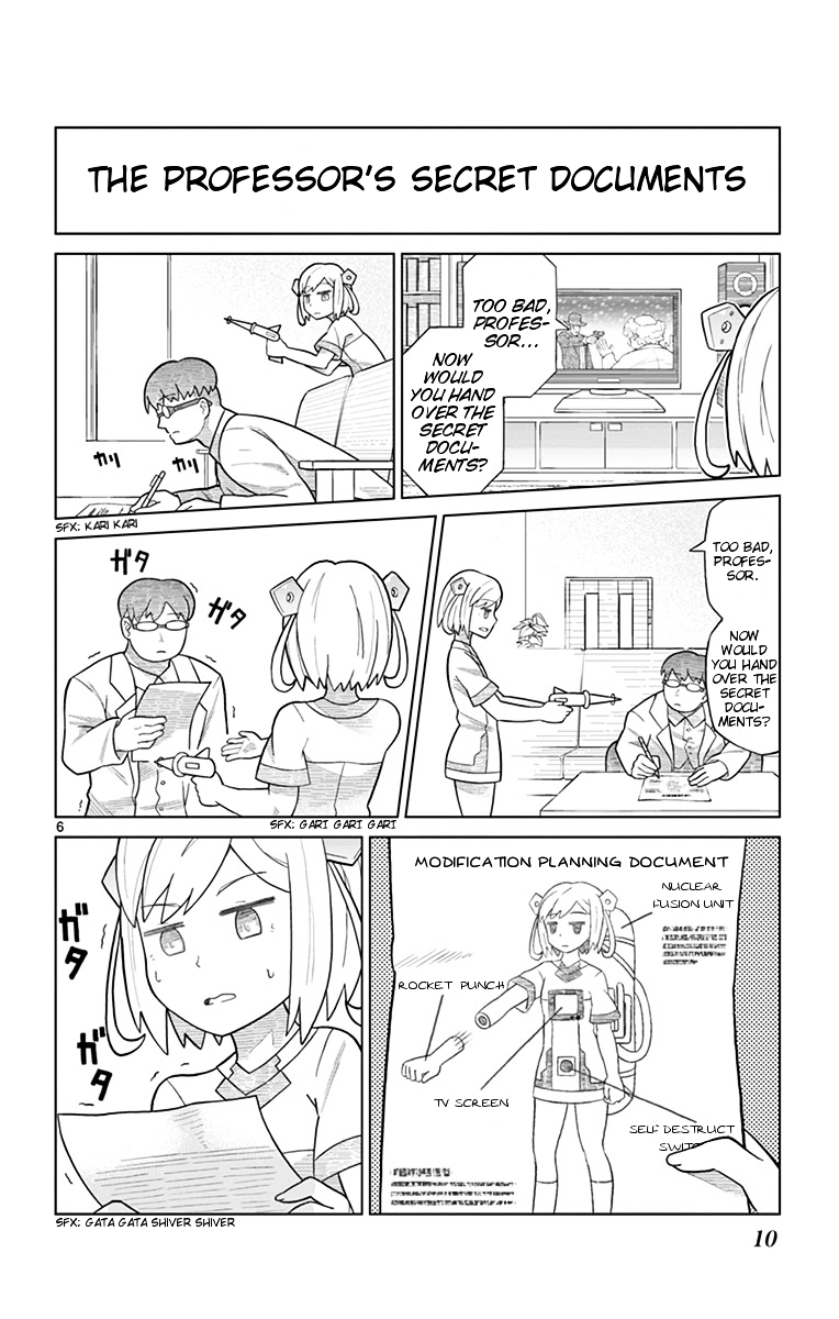 Bocchi Hakase to Robot Shoujo no Zetsubou Teki Utopia Chapter 1 page 10 - Chapter 1 : Lonely Professor and Robot Girl