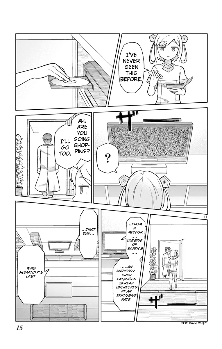 Bocchi Hakase to Robot Shoujo no Zetsubou Teki Utopia Chapter 1 page 15 - Chapter 1 : Lonely Professor and Robot Girl