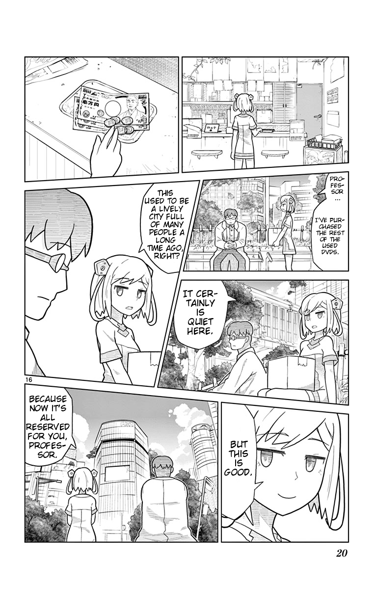 Bocchi Hakase to Robot Shoujo no Zetsubou Teki Utopia Chapter 1 page 20 - Chapter 1 : Lonely Professor and Robot Girl
