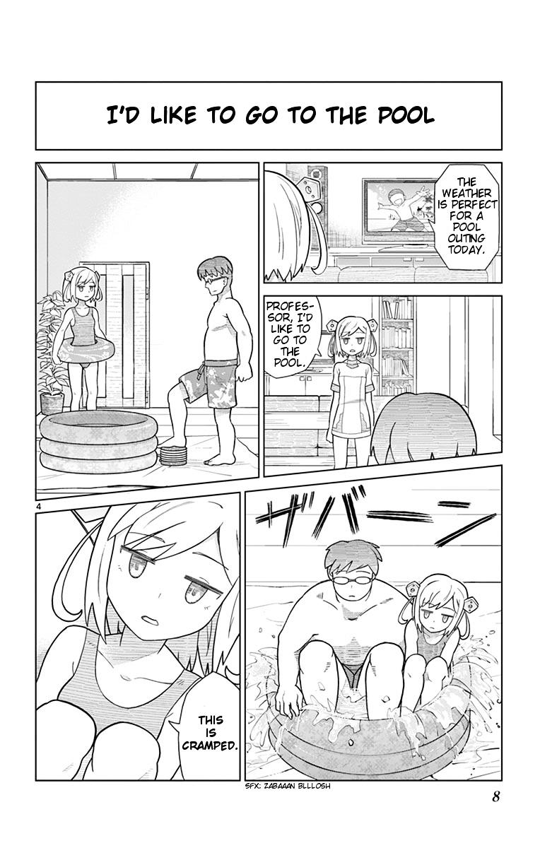 Bocchi Hakase to Robot Shoujo no Zetsubou Teki Utopia Chapter 1 page 8 - Chapter 1 : Lonely Professor and Robot Girl
