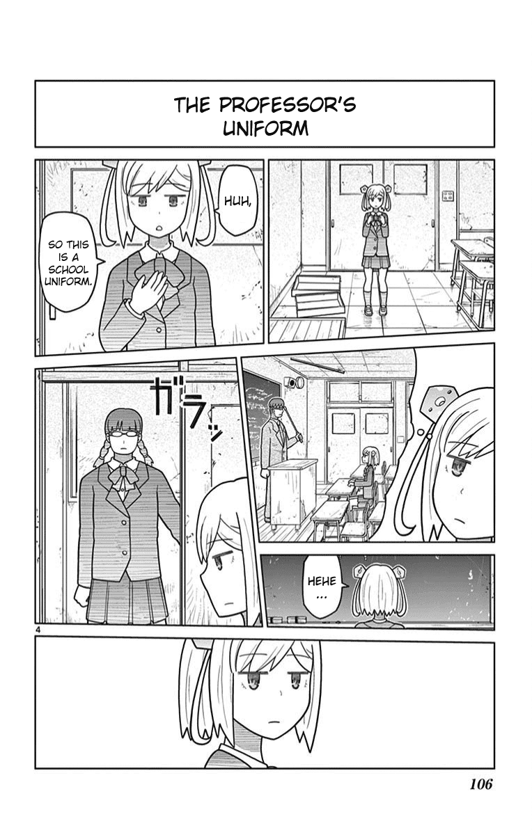 Bocchi Hakase to Robot Shoujo no Zetsubou Teki Utopia Chapter 11 page 4 - Chapter 11: Lonely Professor and School