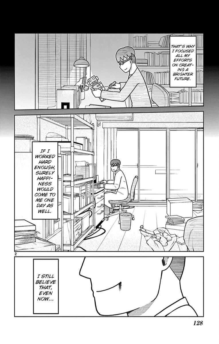 Bocchi Hakase to Robot Shoujo no Zetsubou Teki Utopia Chapter 14 page 2 - Chapter 14: Lonely Professor and Happiness