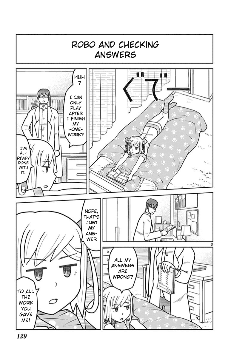 Bocchi Hakase to Robot Shoujo no Zetsubou Teki Utopia Chapter 14 page 3 - Chapter 14: Lonely Professor and Happiness