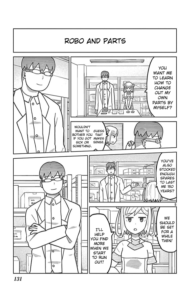 Bocchi Hakase to Robot Shoujo no Zetsubou Teki Utopia Chapter 14 page 5 - Chapter 14: Lonely Professor and Happiness