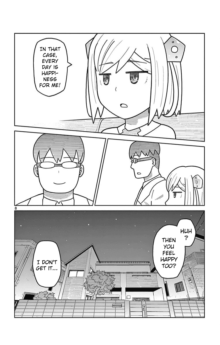 Bocchi Hakase to Robot Shoujo no Zetsubou Teki Utopia Chapter 14 page 8 - Chapter 14: Lonely Professor and Happiness