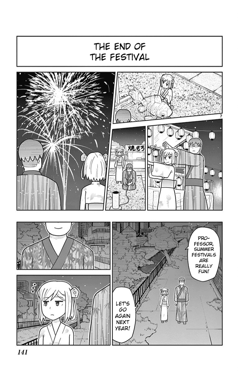 Bocchi Hakase to Robot Shoujo no Zetsubou Teki Utopia Chapter 15 page 7 - Chapter 15: Lonely Professor and the Summer Festival