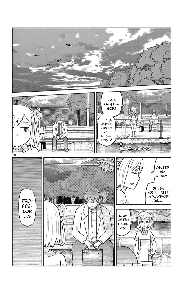 Bocchi Hakase to Robot Shoujo no Zetsubou Teki Utopia Chapter 16 page 10 - Chapter 16: Lonely Professor and Fears of Death