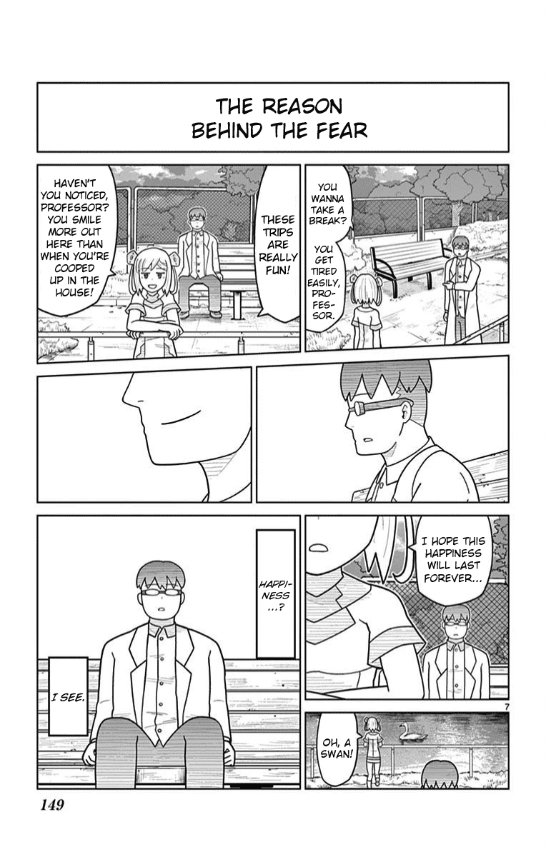 Bocchi Hakase to Robot Shoujo no Zetsubou Teki Utopia Chapter 16 page 7 - Chapter 16: Lonely Professor and Fears of Death