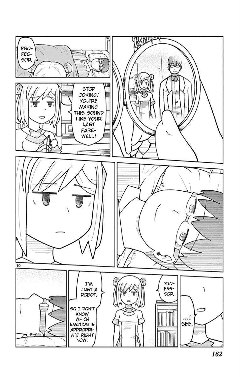 Bocchi Hakase to Robot Shoujo no Zetsubou Teki Utopia Chapter 17 page 10 - Chapter 17: Lonely Professor and the Last Farewell