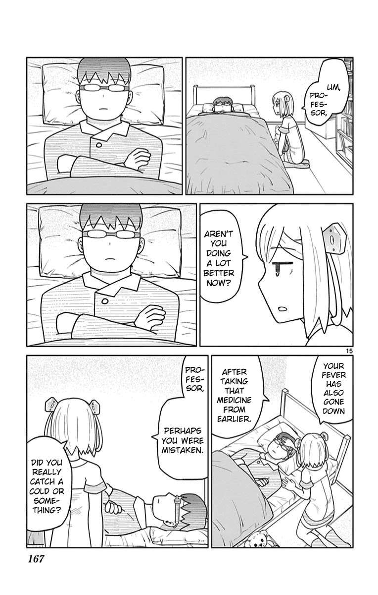 Bocchi Hakase to Robot Shoujo no Zetsubou Teki Utopia Chapter 17 page 15 - Chapter 17: Lonely Professor and the Last Farewell