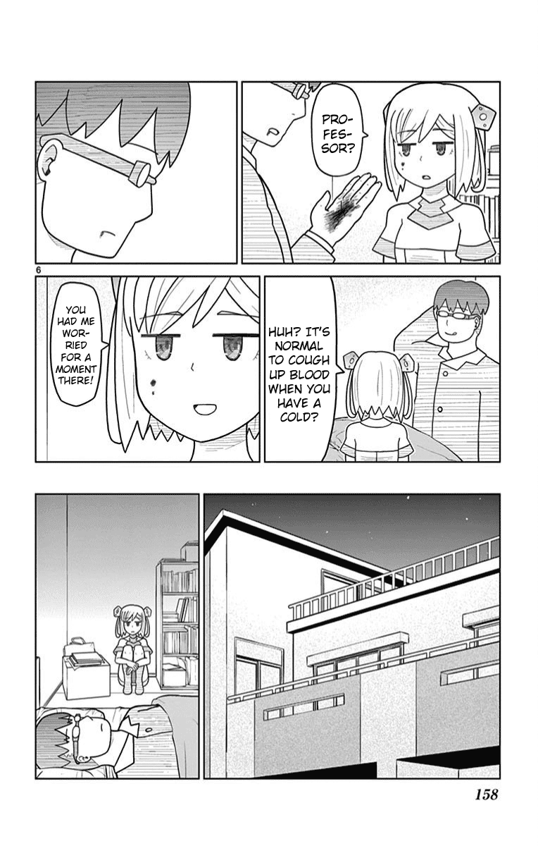 Bocchi Hakase to Robot Shoujo no Zetsubou Teki Utopia Chapter 17 page 6 - Chapter 17: Lonely Professor and the Last Farewell
