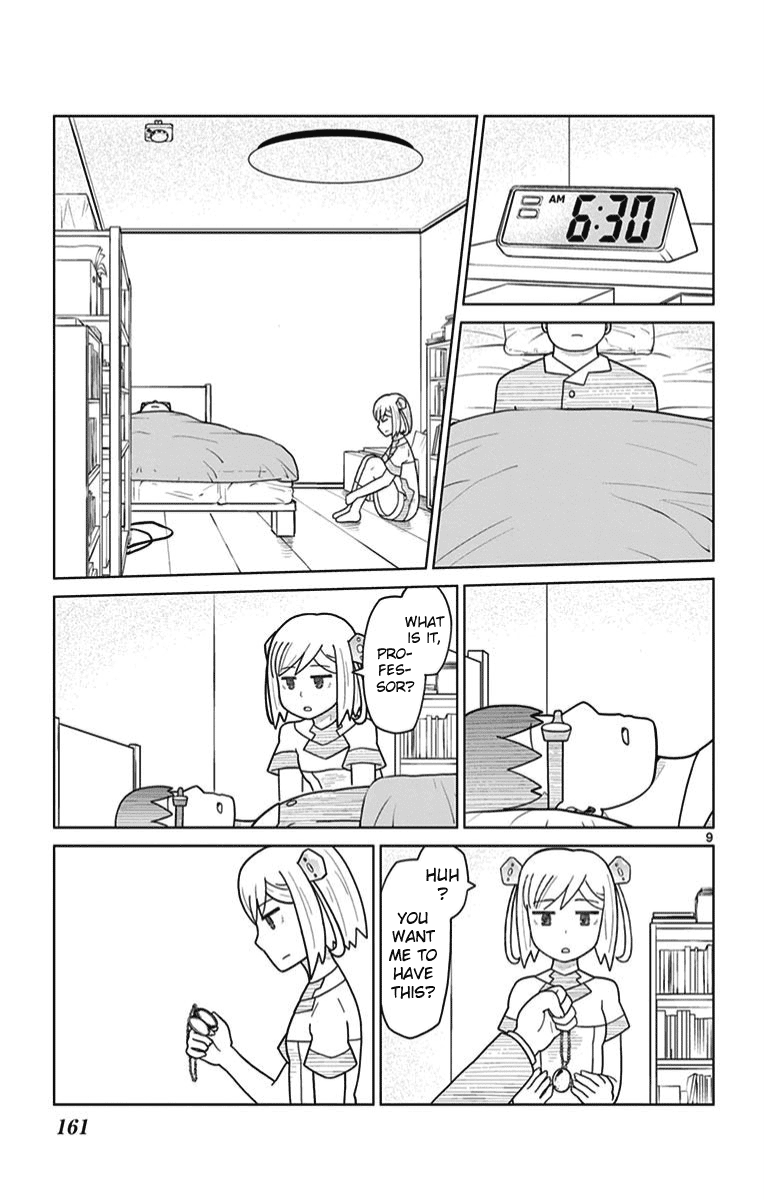Bocchi Hakase to Robot Shoujo no Zetsubou Teki Utopia Chapter 17 page 9 - Chapter 17: Lonely Professor and the Last Farewell