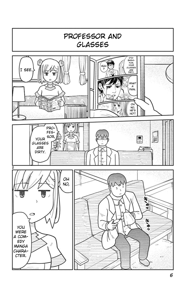 Bocchi Hakase to Robot Shoujo no Zetsubou Teki Utopia Chapter 18 page 2 - Chapter 18: Robot Girl and Manga