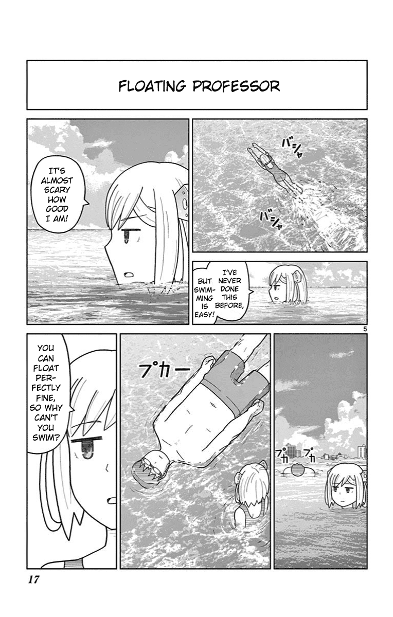 Bocchi Hakase to Robot Shoujo no Zetsubou Teki Utopia Chapter 19 page 5 - Chapter 19: Robot Girl and the Beach