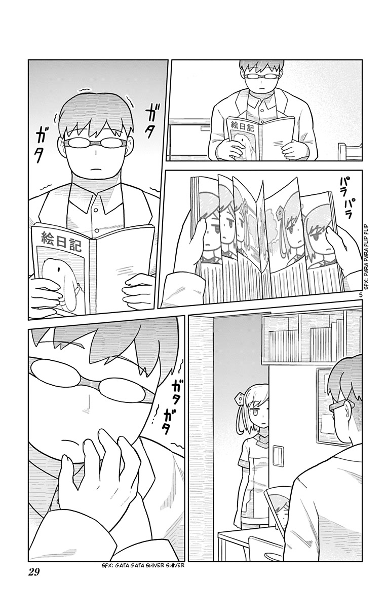Bocchi Hakase to Robot Shoujo no Zetsubou Teki Utopia Chapter 2 page 5 - Chapter 2 : Lonely Professor and Transmissions