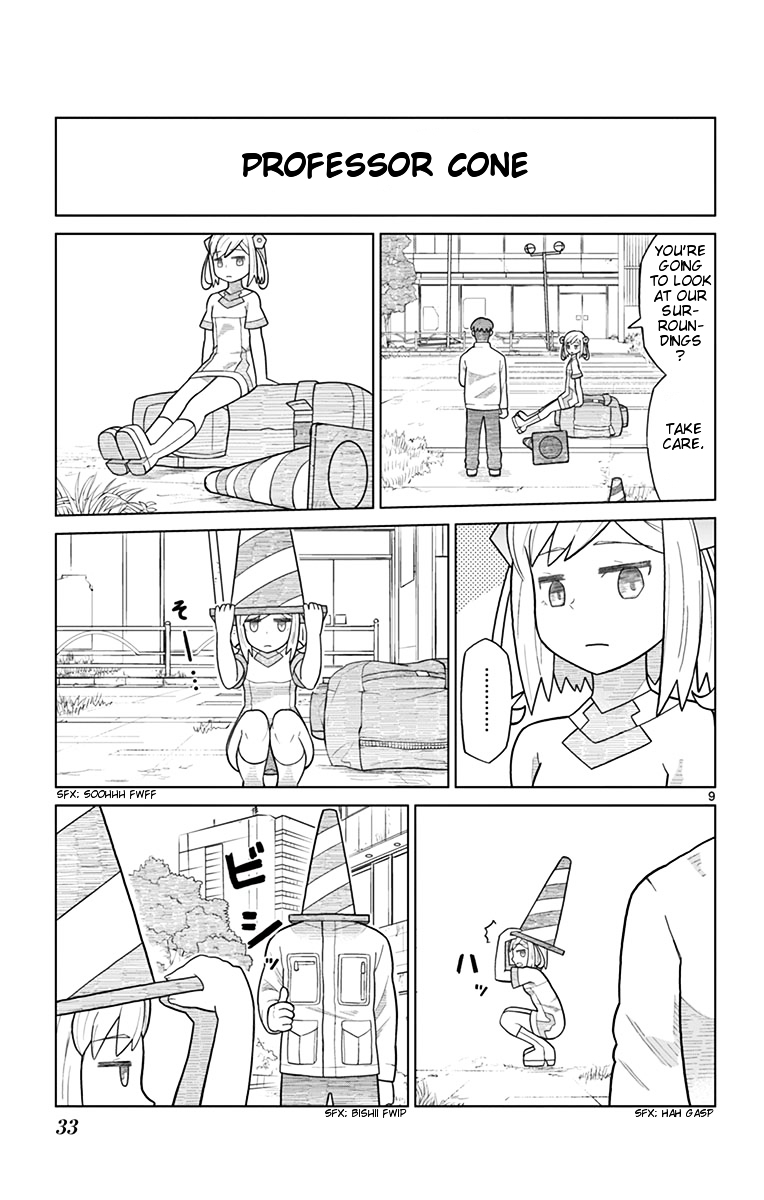 Bocchi Hakase to Robot Shoujo no Zetsubou Teki Utopia Chapter 2 page 9 - Chapter 2 : Lonely Professor and Transmissions