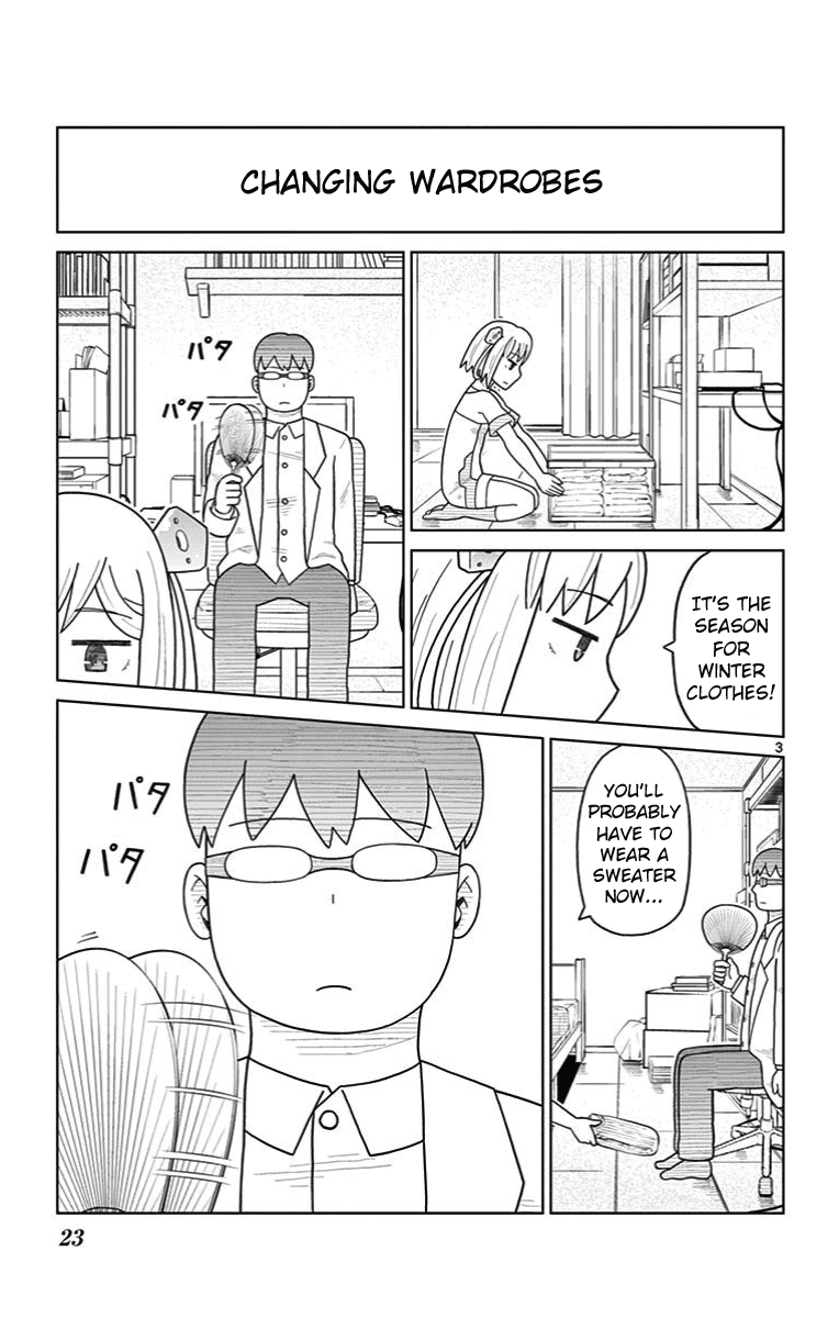 Bocchi Hakase to Robot Shoujo no Zetsubou Teki Utopia Chapter 20 page 3 - Chapter 20: Robot Girl and Moon-viewing