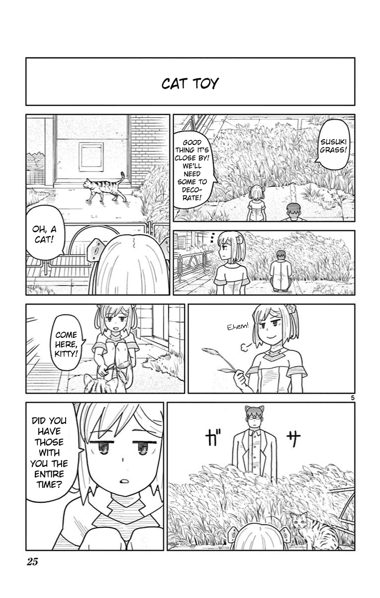 Bocchi Hakase to Robot Shoujo no Zetsubou Teki Utopia Chapter 20 page 5 - Chapter 20: Robot Girl and Moon-viewing