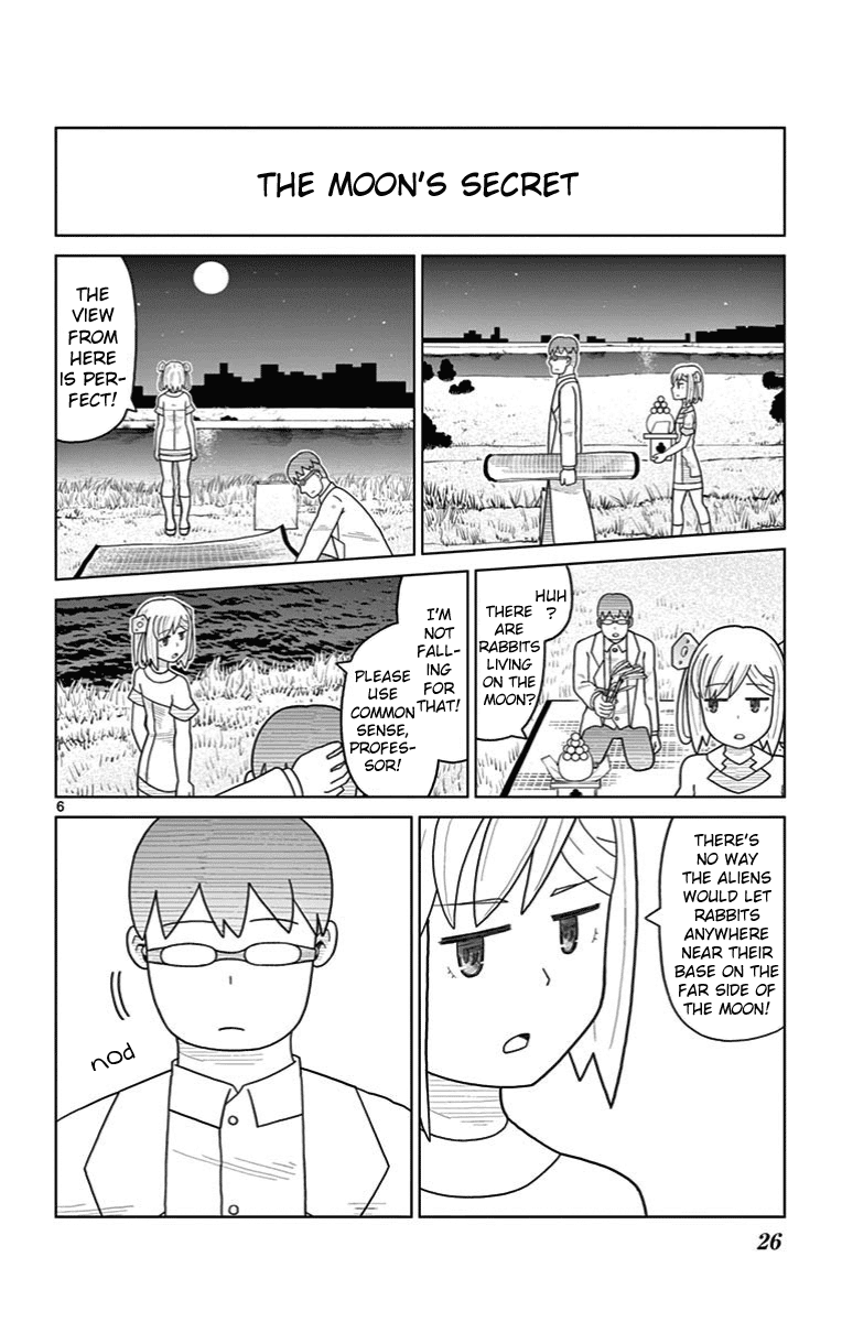 Bocchi Hakase to Robot Shoujo no Zetsubou Teki Utopia Chapter 20 page 6 - Chapter 20: Robot Girl and Moon-viewing