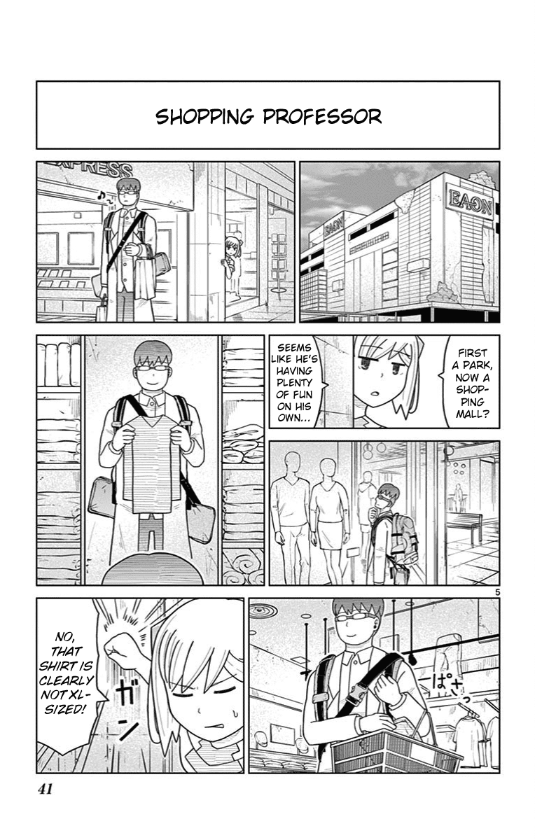 Bocchi Hakase to Robot Shoujo no Zetsubou Teki Utopia Chapter 22 page 5 - Chapter 22: Lonely Professor and Running Away