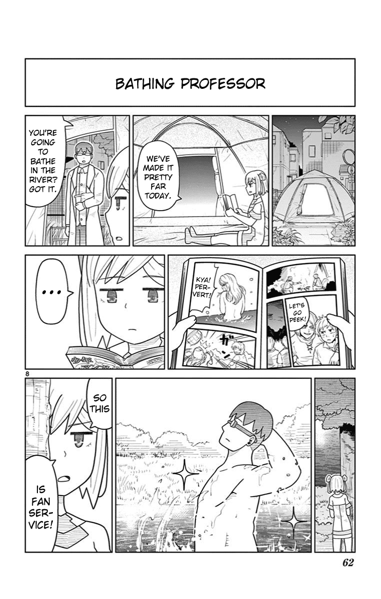 Bocchi Hakase to Robot Shoujo no Zetsubou Teki Utopia Chapter 24 page 8 - Chapter 24: Lonely Professor and Donessie