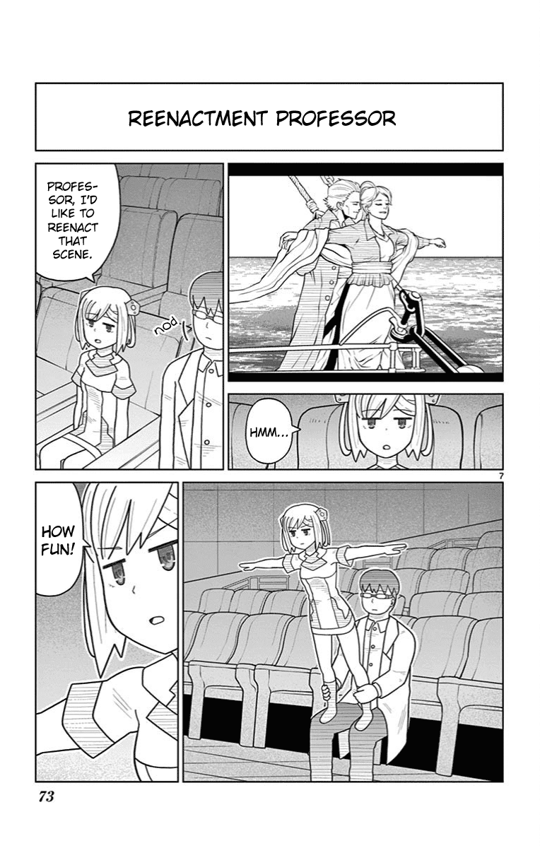 Bocchi Hakase to Robot Shoujo no Zetsubou Teki Utopia Chapter 25 page 6 - Chapter 25: Lonely Professor and the Movie Theater