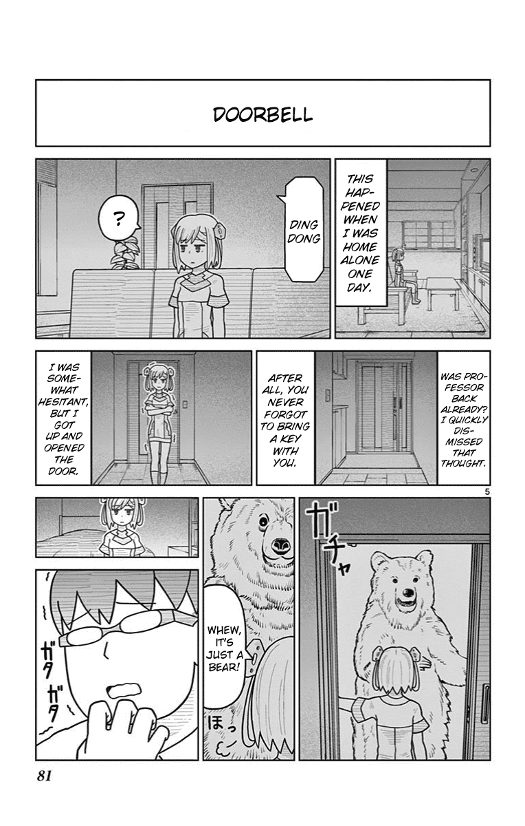 Bocchi Hakase to Robot Shoujo no Zetsubou Teki Utopia Chapter 26 page 5 - Chapter 26: Lonely Professor and 100 Ghost Stories