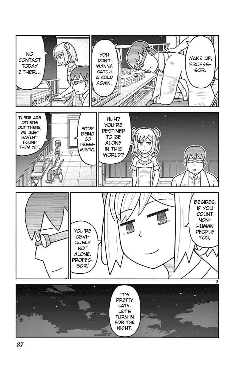 Bocchi Hakase to Robot Shoujo no Zetsubou Teki Utopia Chapter 27 page 3 - Chapter 27: Lonely Professor and the Hardware Store