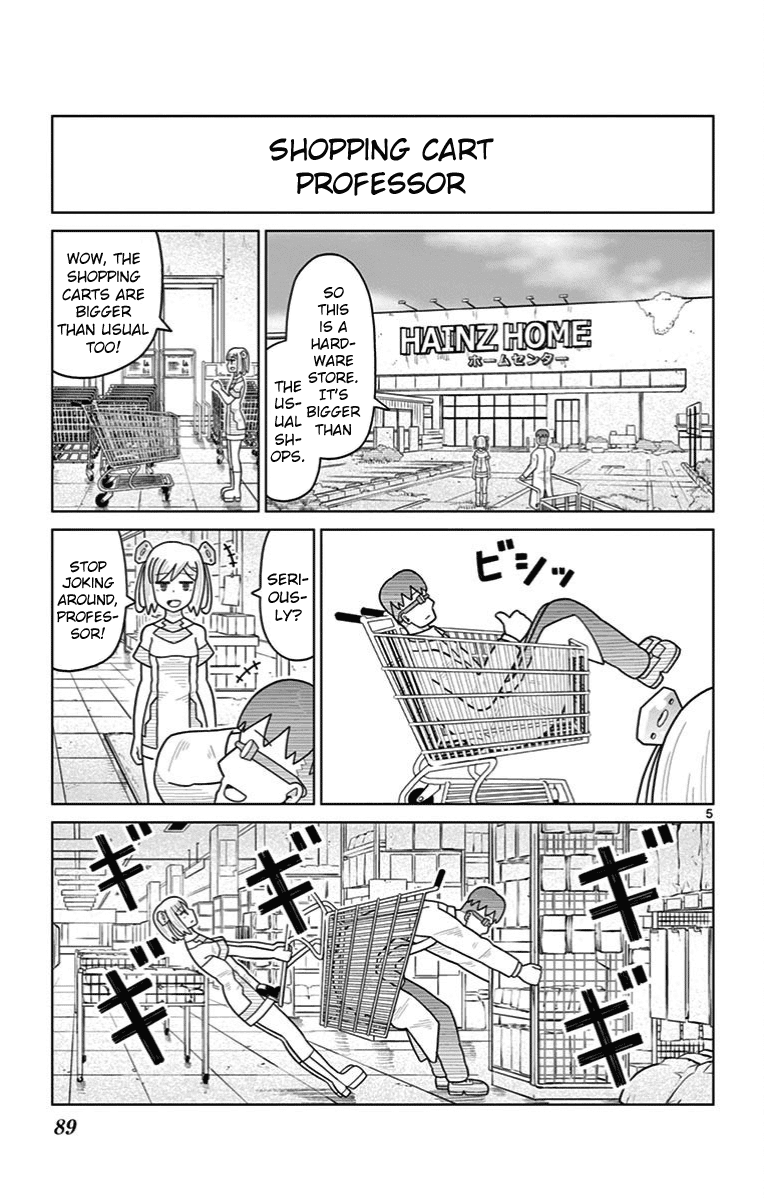 Bocchi Hakase to Robot Shoujo no Zetsubou Teki Utopia Chapter 27 page 5 - Chapter 27: Lonely Professor and the Hardware Store