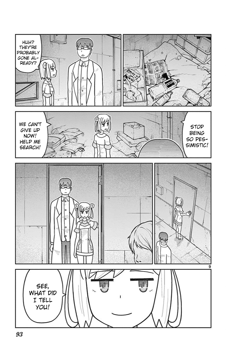 Bocchi Hakase to Robot Shoujo no Zetsubou Teki Utopia Chapter 27 page 9 - Chapter 27: Lonely Professor and the Hardware Store