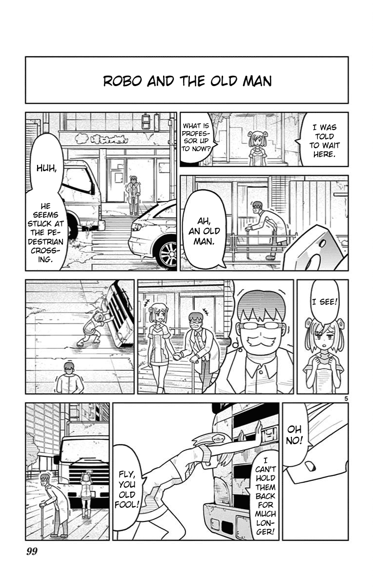 Bocchi Hakase to Robot Shoujo no Zetsubou Teki Utopia Chapter 28 page 5 - Chapter 28: Robot Girl and Ethics
