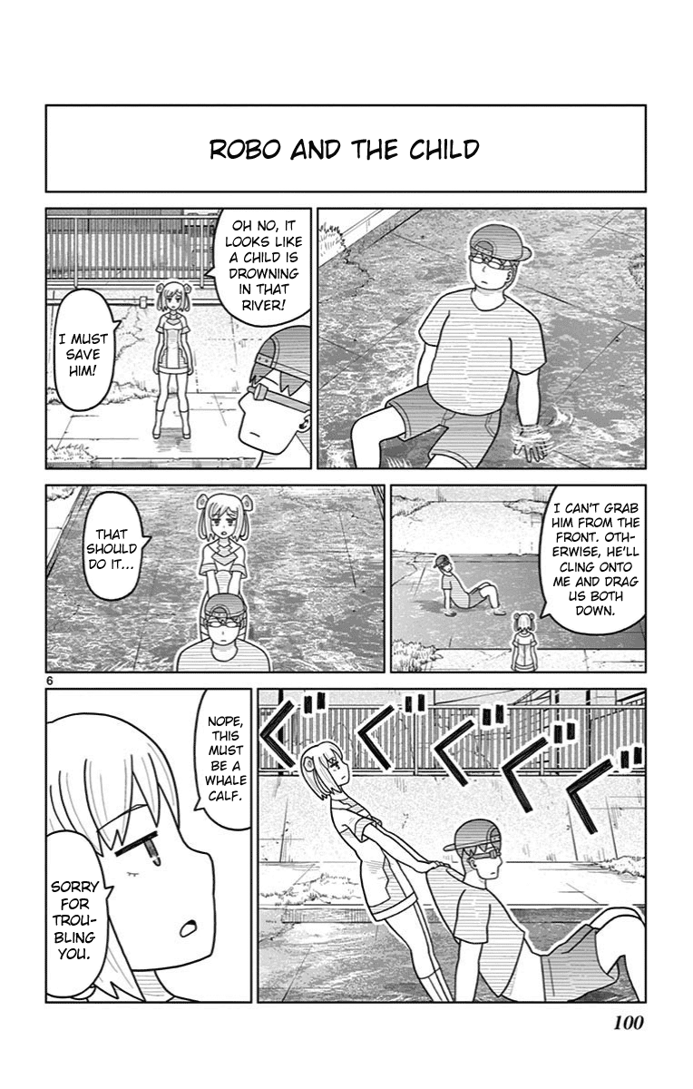 Bocchi Hakase to Robot Shoujo no Zetsubou Teki Utopia Chapter 28 page 6 - Chapter 28: Robot Girl and Ethics