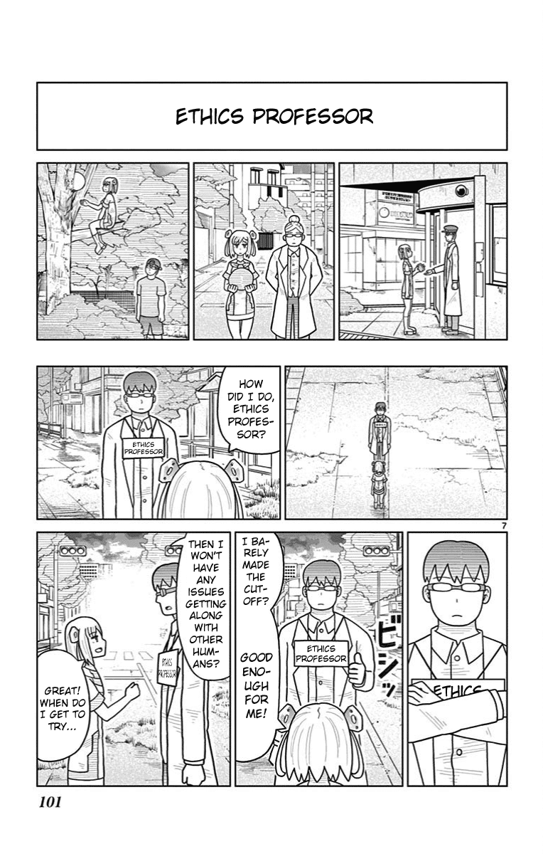 Bocchi Hakase to Robot Shoujo no Zetsubou Teki Utopia Chapter 28 page 7 - Chapter 28: Robot Girl and Ethics