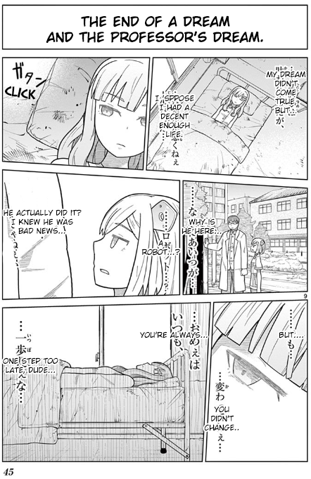 Bocchi Hakase to Robot Shoujo no Zetsubou Teki Utopia Chapter 3 page 10 - Chapter 3: Lonely Professor and a Girl's Dream