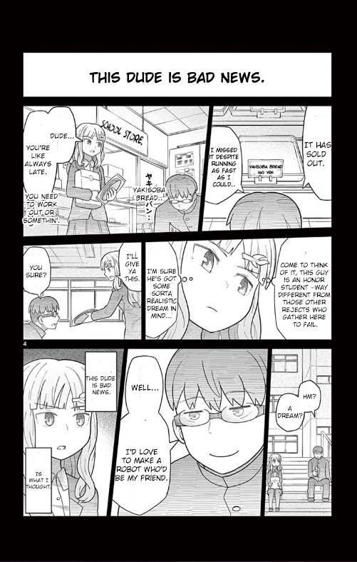 Bocchi Hakase to Robot Shoujo no Zetsubou Teki Utopia Chapter 3 page 5 - Chapter 3: Lonely Professor and a Girl's Dream