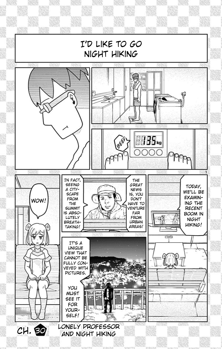 Bocchi Hakase to Robot Shoujo no Zetsubou Teki Utopia Chapter 30 page 1 - Chapter 30: Lonely Professor and Night Hiking