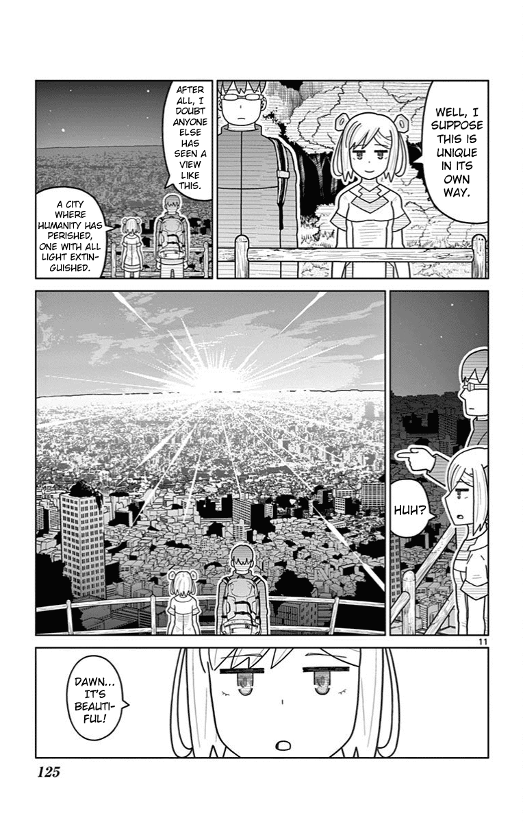 Bocchi Hakase to Robot Shoujo no Zetsubou Teki Utopia Chapter 30 page 11 - Chapter 30: Lonely Professor and Night Hiking