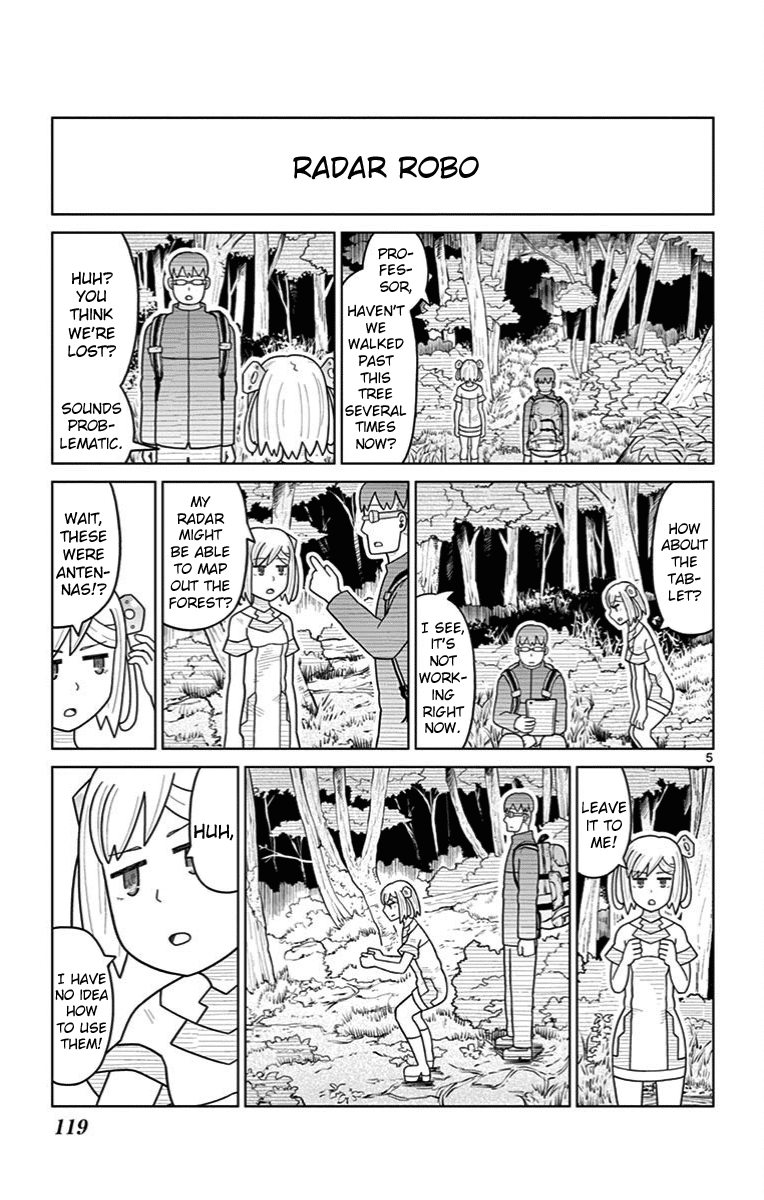 Bocchi Hakase to Robot Shoujo no Zetsubou Teki Utopia Chapter 30 page 5 - Chapter 30: Lonely Professor and Night Hiking