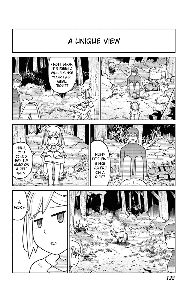 Bocchi Hakase to Robot Shoujo no Zetsubou Teki Utopia Chapter 30 page 8 - Chapter 30: Lonely Professor and Night Hiking