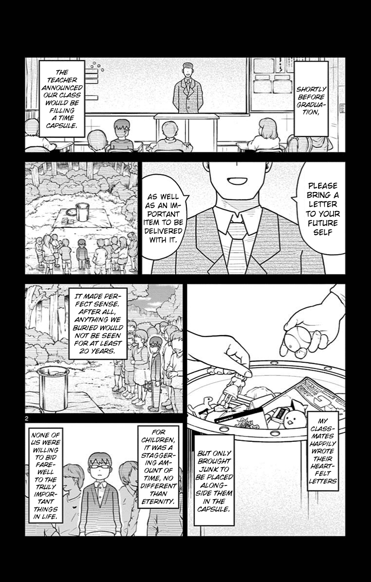 Bocchi Hakase to Robot Shoujo no Zetsubou Teki Utopia Chapter 31 page 2 - Chapter 31: Lonely Professor and the Time Capsule