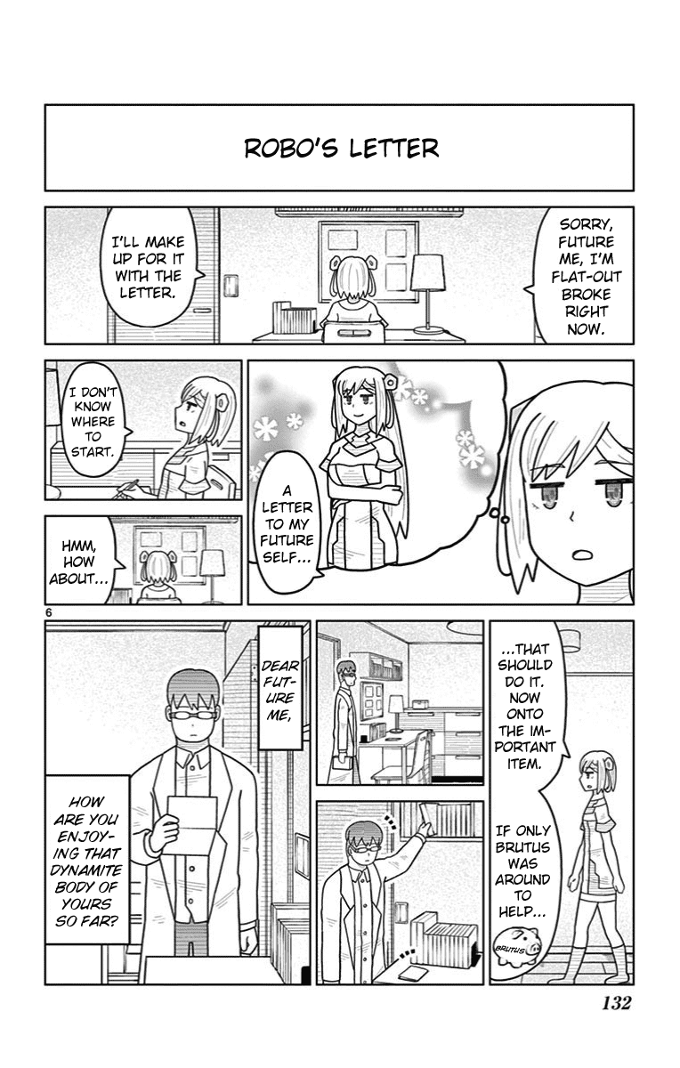 Bocchi Hakase to Robot Shoujo no Zetsubou Teki Utopia Chapter 31 page 6 - Chapter 31: Lonely Professor and the Time Capsule